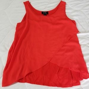 Red formal shirt